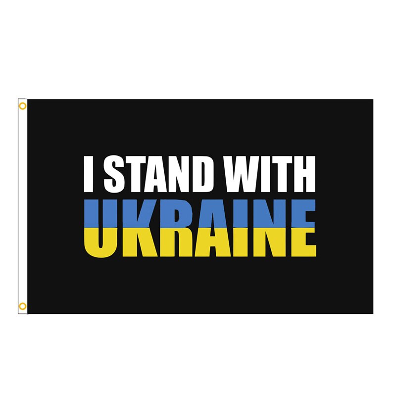 Ukraine Polyester Ukrainian Banner Flag 3ft x 5ft