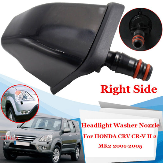 Car Right Head Washer Sprayer Nozzle Plastic For HONDA CRV 5.8*5.3