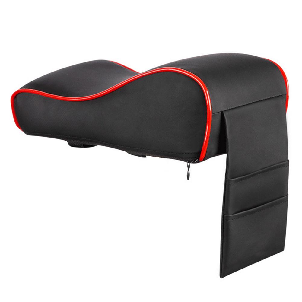 Car Central Console Armrest Pad Leather Arm Rest Seat Cushion