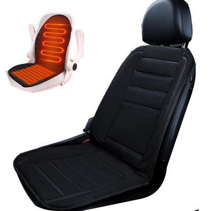 Car Heated Seat Cushion Winter 12V Auto Electric Warmer Cushion