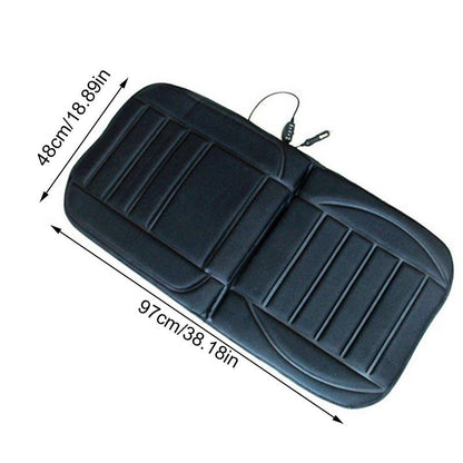 Car Heated Seat Cushion Winter 12V Auto Electric Warmer Cushion