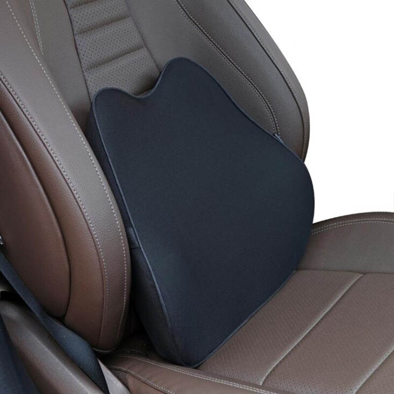 Car Headrest Back Memory Cotton Back Cushion Pillow Universal Seat Waist Rest Suit