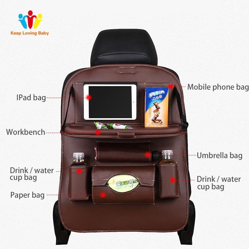 Car Fashion Back Storage Multifunction Steat Bag