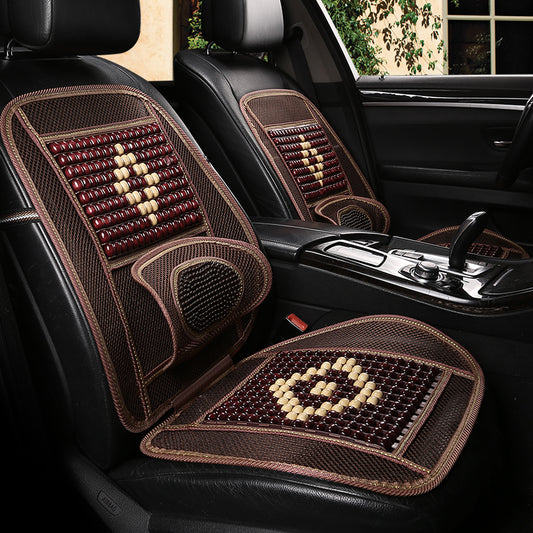 Car Universal Wooden Bead Bamboo Summer Breathable Cool Seat Cushion