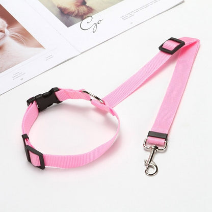 Car Seat Belt Universal Practical Dog Cat Pet Safety Adjustable Harness Leash