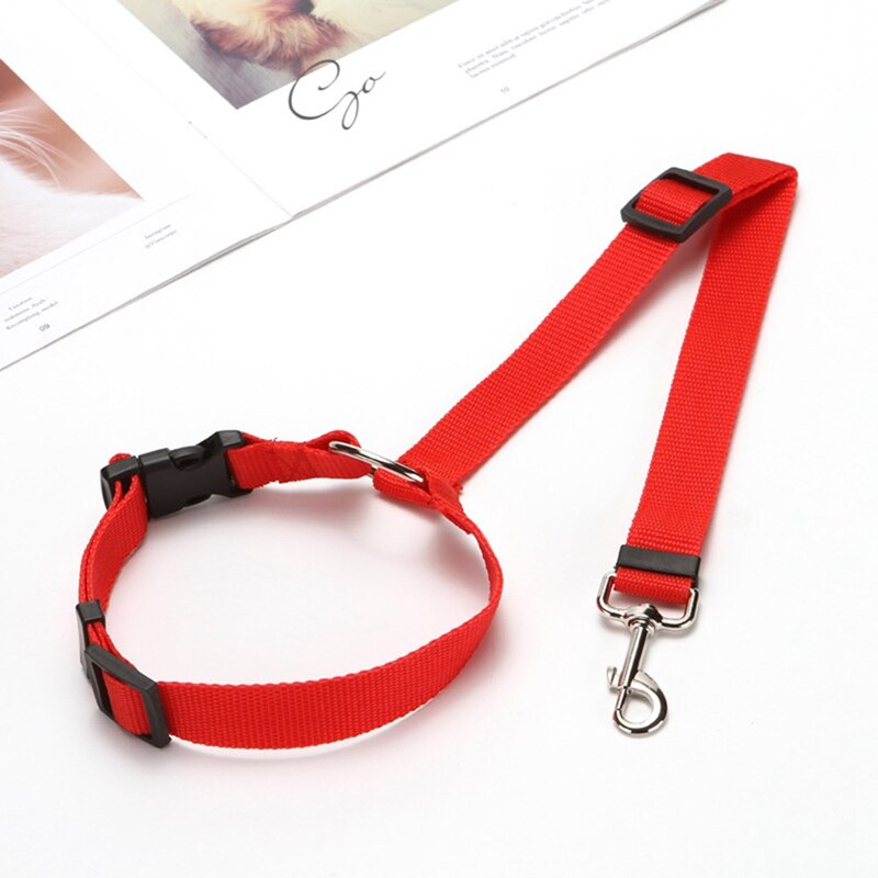 Car Seat Belt Universal Practical Dog Cat Pet Safety Adjustable Harness Leash