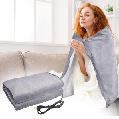 Warm Heating Shawl USB Electric Heating Blanket Electric Cushion