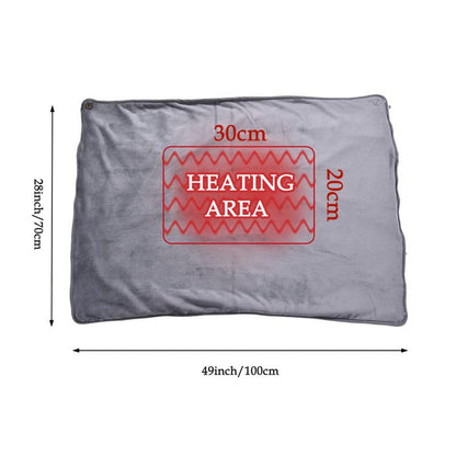 Warm Heating Shawl USB Electric Heating Blanket Electric Cushion