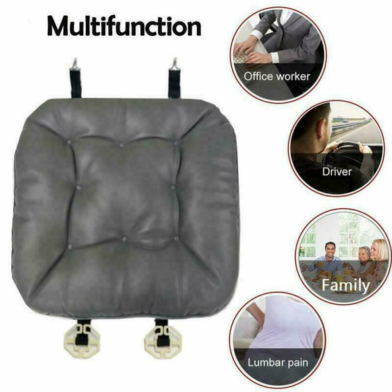 Car Seat Cushion Soft Leather Auto Chair Cushion Fit Ford Honda Toyota